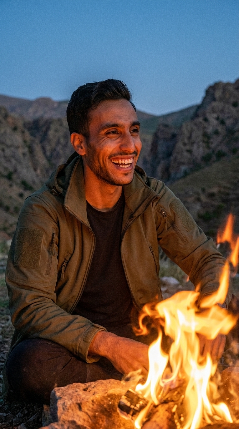 سفر با ماشین در طبیعت